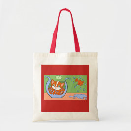 Wat gebeurt er? tote bag