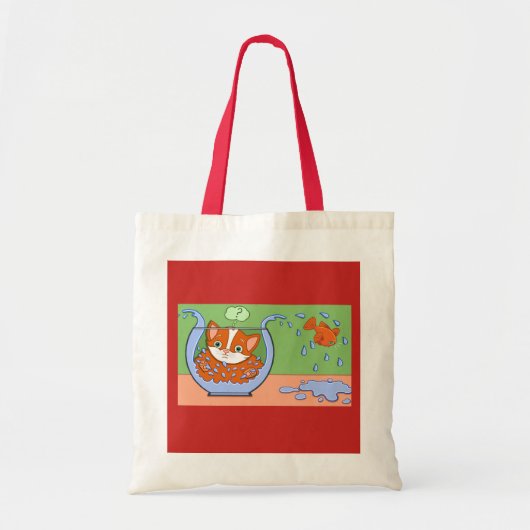 Wat gebeurt er? tote bag (Voorkant)
