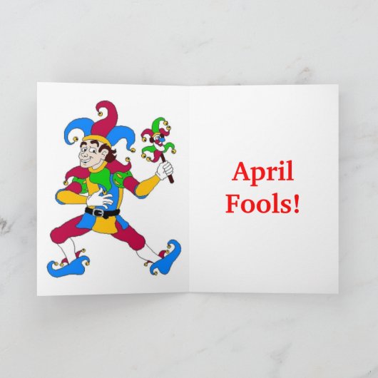 Wat Geen Dag van de Dwazen van April? Kaart (Binnen)