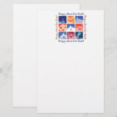 Wat gek op haar katten. briefpapier (Voorkant / Achterkant)