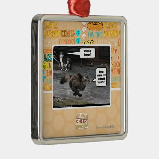 Wat, George? Metalen Ornament (Rechts)