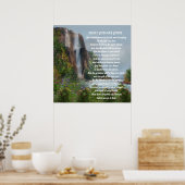 Wat God de poëzie poster heeft gegeven (Keuken)