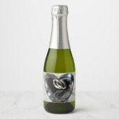 Wat God heeft samengesteld bruiloft Sparkling Wijnetiket (Voorkant)