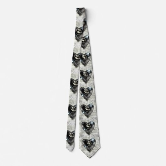 Wat God heeft samengesteld bruiloft stropdas (Achterkant)