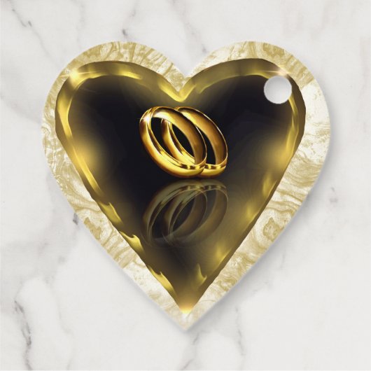 Wat God heeft samengesteld (gouden) bruiloft Bedankjes Labels (Achterkant)