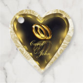 Wat God heeft samengesteld (gouden) bruiloft Bedankjes Labels (Voorkant)