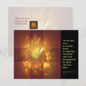 Wat God heeft voorbereid Briefkaart (Voorkant / Achterkant)