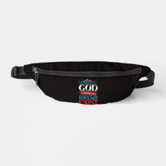 Wat God niet kan, bestaat niet Heuptasje