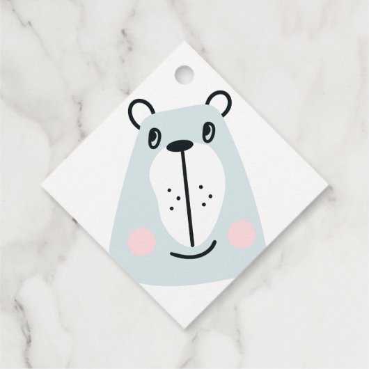 Wat grappig beer bedankjes labels (Achterkant)