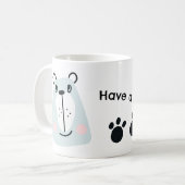 Wat grappig beer koffiemok (Voorkant links)