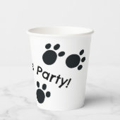 Wat grappig beer papieren bekers (Achterkant)