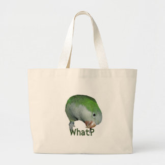 Wat? Grote Tote Bag