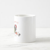 "WAT??" Grumpy Cat Kerstkoffie Koffiemok (Center)