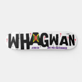 WAT GWAN? 19,7 cm Skateboard Deck (Horizontaal)