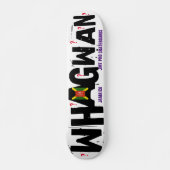 WAT GWAN? 19,7 cm Skateboard Deck (Voorkant)