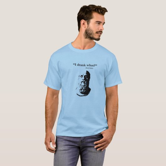 Wat heb ik drink? t-shirt (Voorkant volledig)