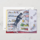 Wat heb ik vanavond voor avondeten fancy? briefkaart (Voorkant / Achterkant)