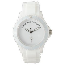 Wat heb ik vergeten? horloge