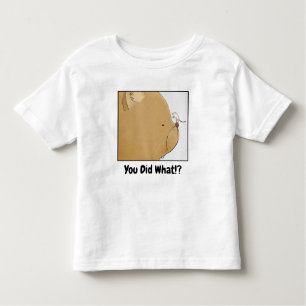 Wat heb je gedaan? kinder shirts