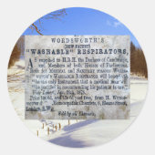 Wat heb je in hemelsnaam voor me gekocht? ronde sticker (Voorkant)