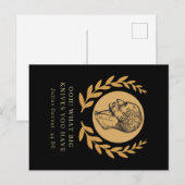 Wat heb je met grote konijnen? Julius Caesar Briefkaart (Voorkant / Achterkant)