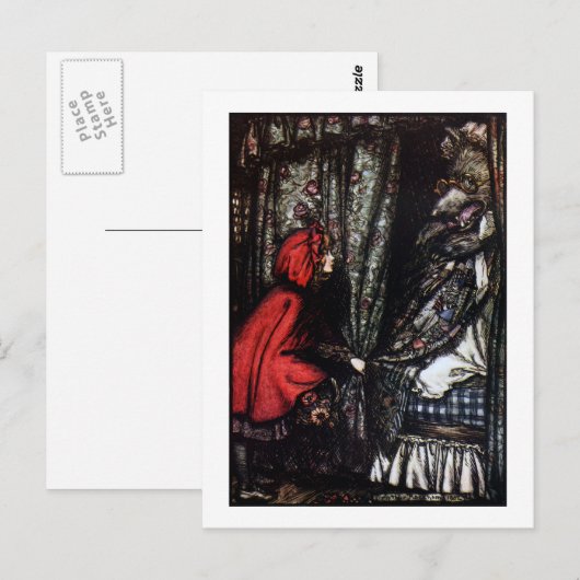 Wat heb je met grote tanden? briefkaart (Voorkant / Achterkant)