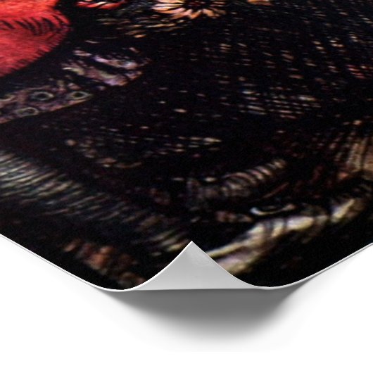 Wat heb je met grote tanden? poster (Hoek)