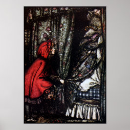 Wat heb je met grote tanden? poster