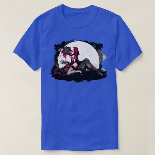 Wat heb je met grote tanden? t-shirt (Design voorkant)