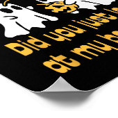 Wat heb je net gekeken naar mijn boe bijen grappig poster (Hoek)