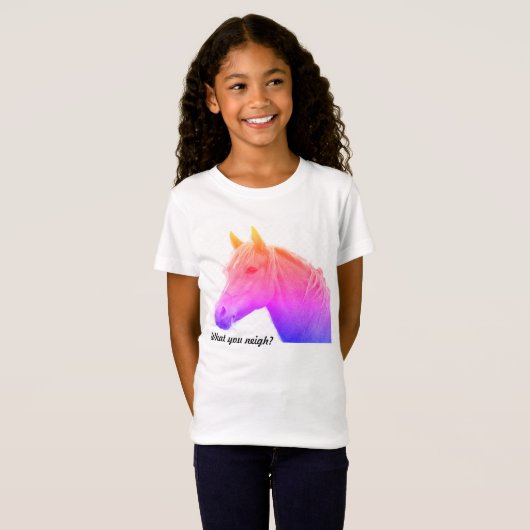 Wat heb je nodig? Mystical Horse Girls T-Shirt (Voorkant volledig)