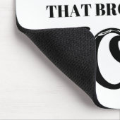 Wat heb je vandaag gedaan dat je vreugde bracht? muismat (Hoek)