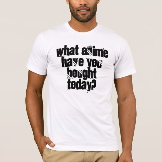 Wat heb je vandaag gekocht? t-shirt (Voorkant)