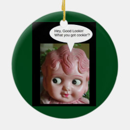 Wat heb je voor een koekje? keramisch ornament