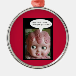 Wat heb je voor een koekje? metalen ornament