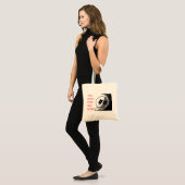 Wat hebt u gedaan - Canvas tas (Voorkant (model))