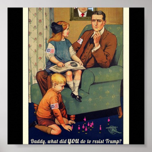 Wat hebt u gedaan om de Trump-test te weerstaan? Poster (Voorkant)