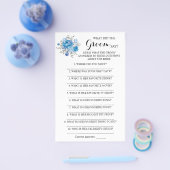 Wat heeft de Groom Say Vrijgezellenfeest Game Card Flyer (Enkel)