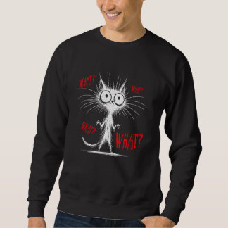 Wat heeft de kat niet gedaan Grappige kat Trui
