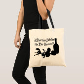 Wat heeft de poëketramp gekost? tote bag (Voorkant (product))