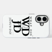 Wat heeft Jezus gedaan? Case-Mate iPhone Case (Achterkant (horizontaal))