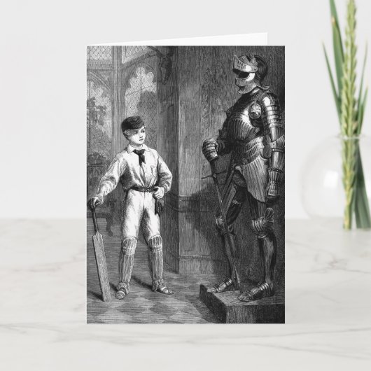 Wat heel wicketkeeper hij zou maken feestdagen kaart (Voorkant)