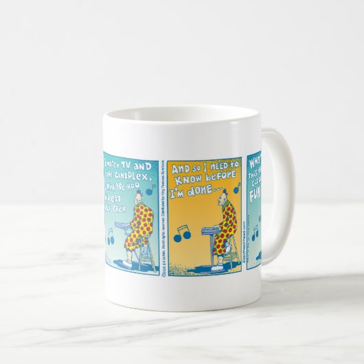 Wat heet dit ding "Fun"? Koffiemok (Voorkant rechts)