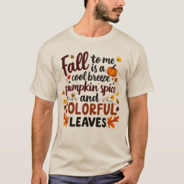 Wat Herfst voor mij is T-shirt