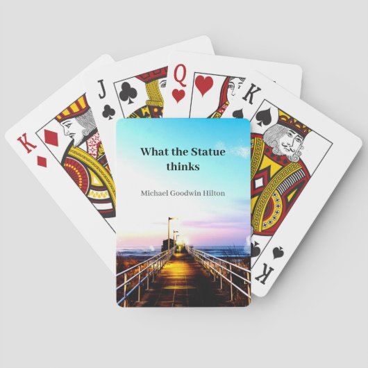 Wat het beeld denkt  pokerkaarten (Achterkant)