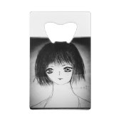 Wat het begin van de wereld creditkaart flessenopener (Achterkant)