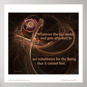 Wat het ego ook zoekt... poster