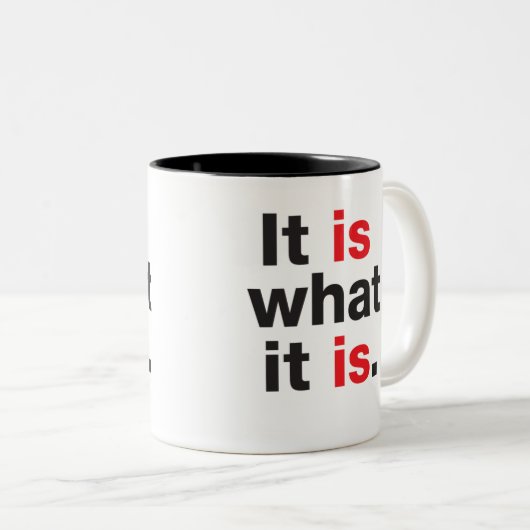 Wat het is Mok (Voorkant rechts)