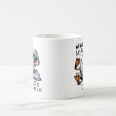 Wat het leven ook naar je toe gooit koffiemok (Center)