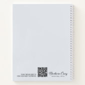 Wat het leven wil Motivatie journaling Prompts Notitieboek (Achterkant)